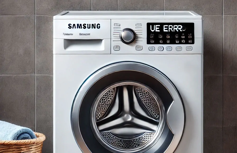 Як виправити код помилки UE у пральній машині Samsung?